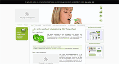 Desktop Screenshot of mijnwebapotheek.eu